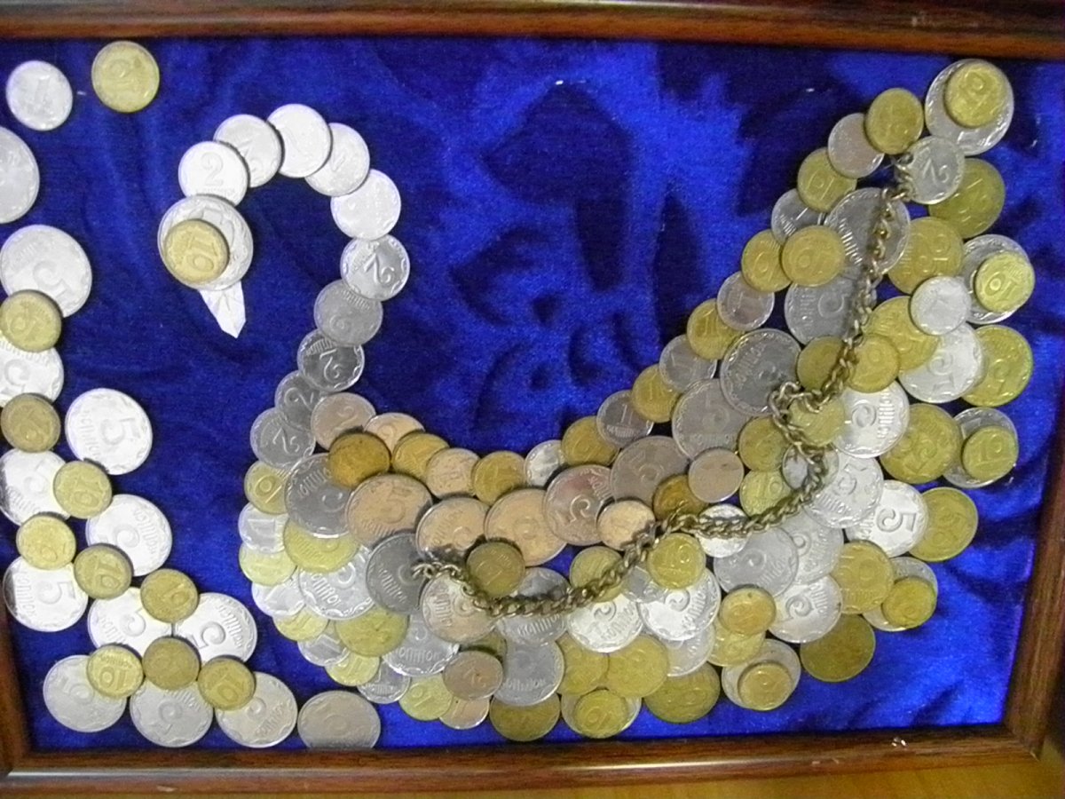 Монисто из монет Николай 2